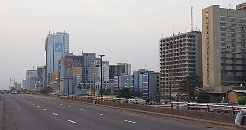 Lagos skyline — context photograph