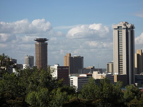 Nairobi skyline — context photograph